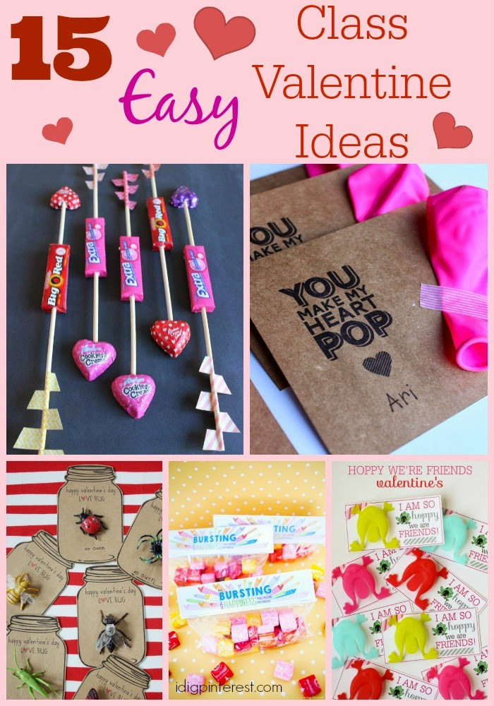 Valentines Gift Ideas For Her Pinterest
 15 Easy Homemade Class Valentine Ideas I Dig Pinterest