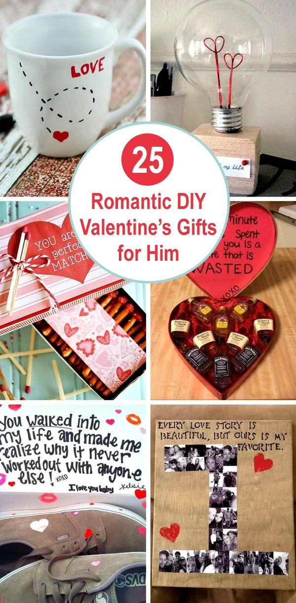 Valentines Gift Ideas For Her Pinterest
 Romantic Diy Valentine S Gifts For Him Valentines Day Box