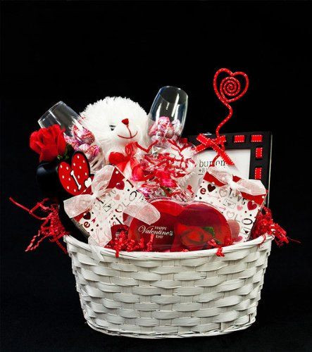 Valentines Gift Ideas For Her Pinterest
 basket valentines day best 25 valentine s t baskets