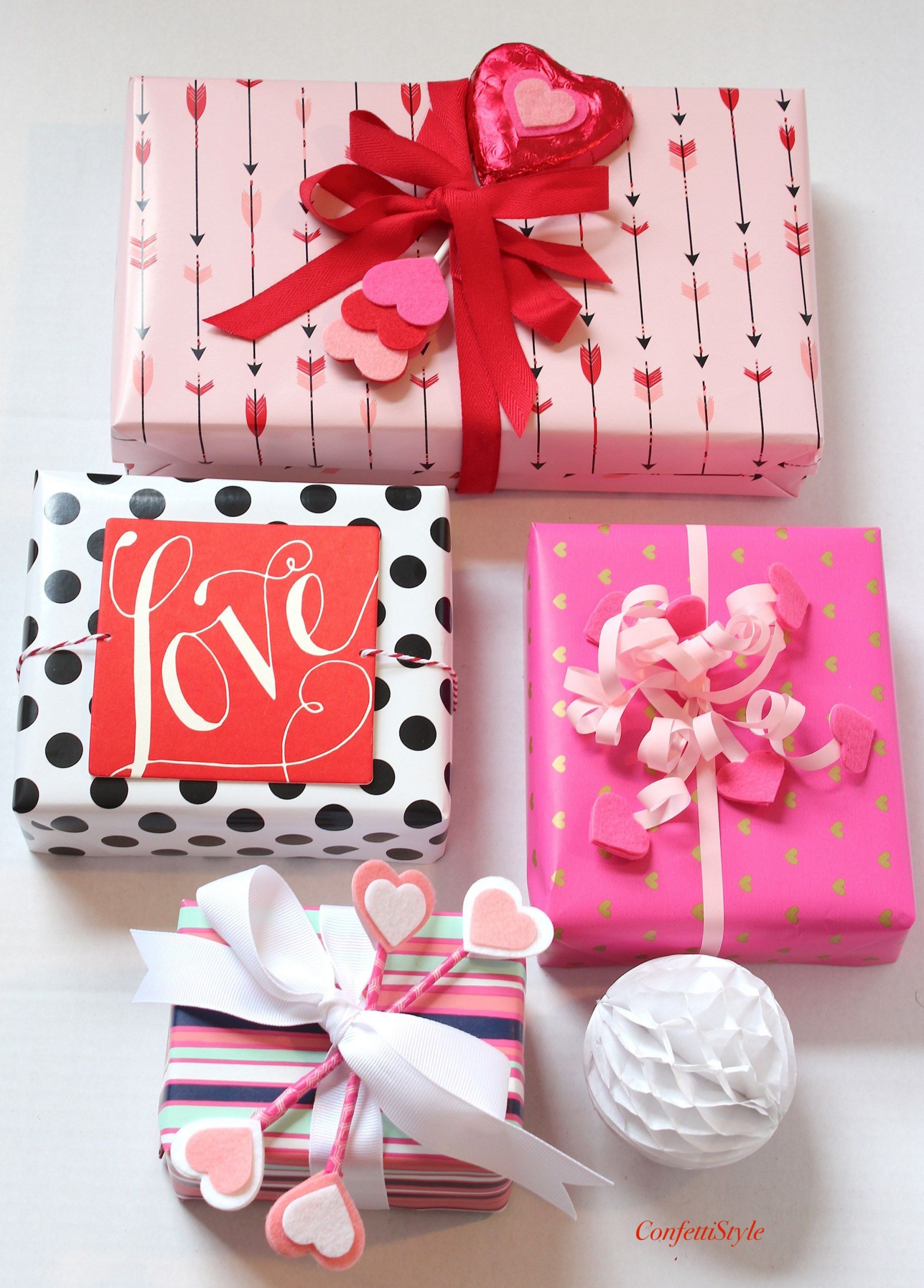 Valentines Gift Wrapping Ideas Elegant Gift Wrap Inspiration Valentine S Day Hearts &amp; Arrows