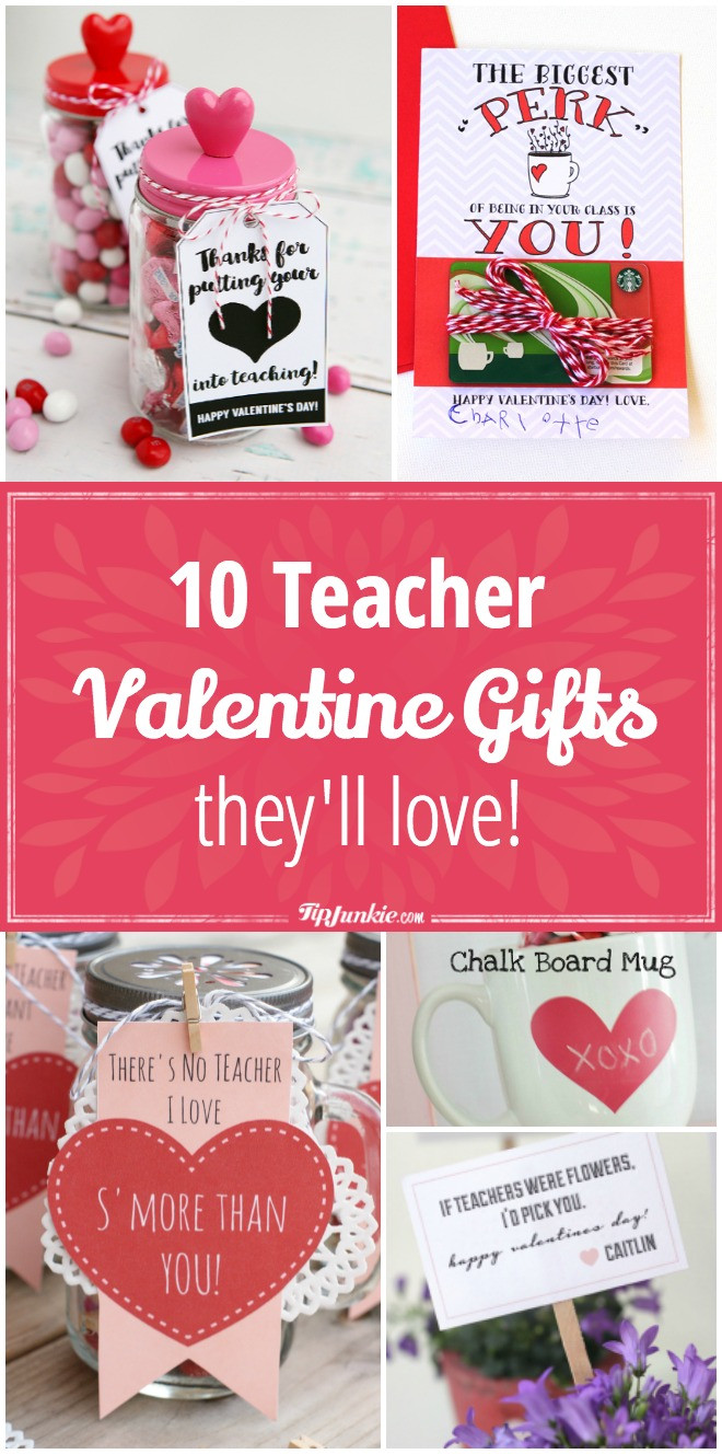 Valentines Teacher Gift Ideas
 10 Teacher Valentine Gifts They’ll Love – Tip Junkie