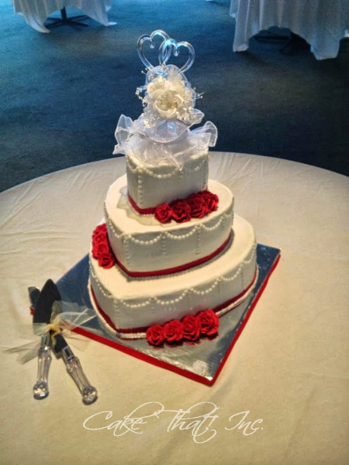 Valentines Wedding Cakes
 Cake That Inc Valentine Wedding