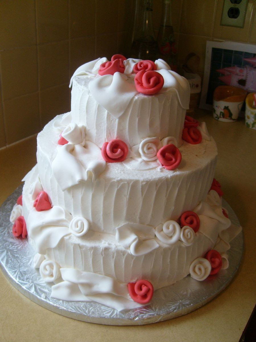 Valentines Wedding Cakes
 Valentine Wedding Cake CakeCentral