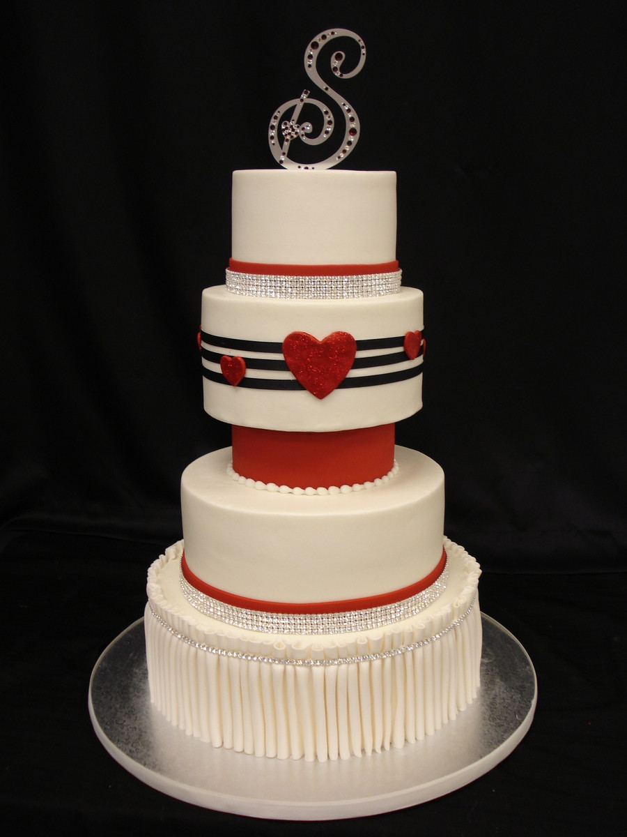 Valentines Wedding Cakes
 Valentine Wedding CakeCentral