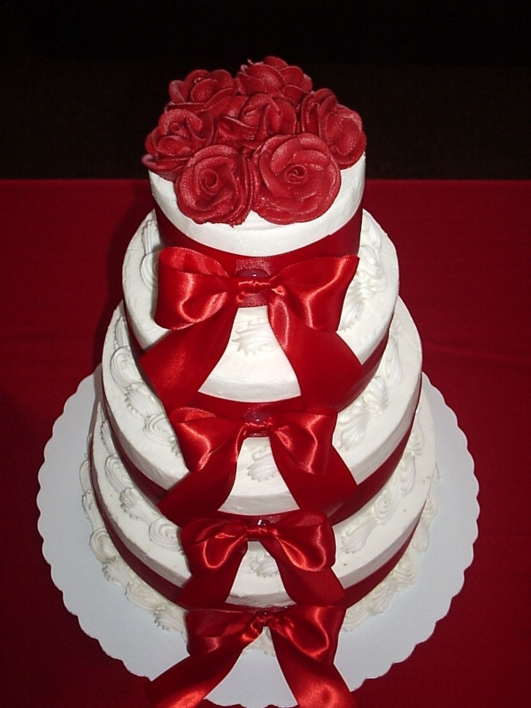 Valentines Wedding Cakes
 Valentine’s Day Wedding Cakes