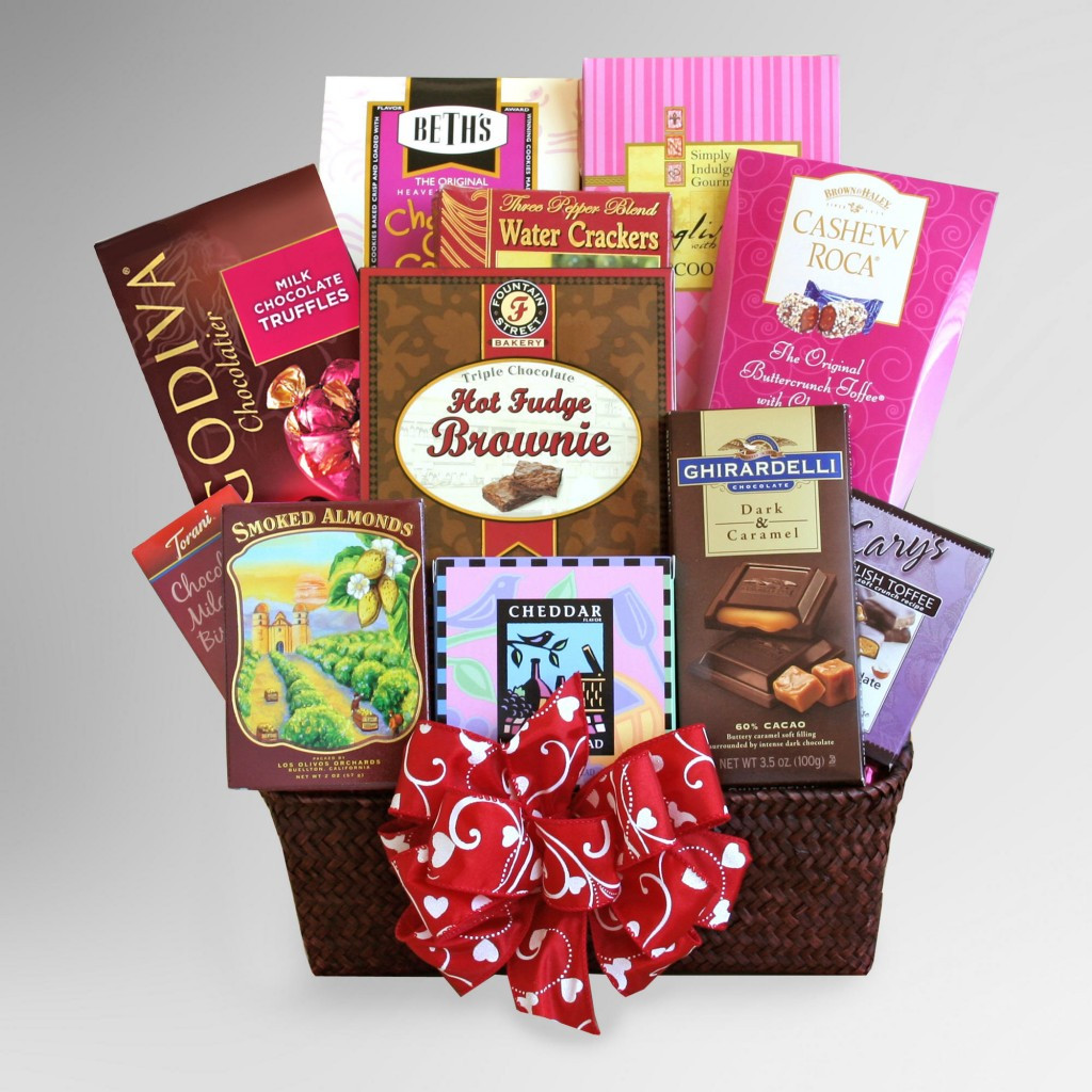 What Are Good Valentines Day Gifts
 Gourmet Valentines Day Gift Basket Giveaway