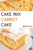 The 22 Best Ideas for Carrot Cake Mix