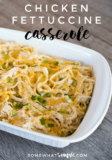 24 Best Chicken Fettucine Casserole