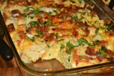 The Best Egg Sausage Cheese Casserole No Bread