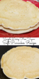 The Best Eggless Milkless Pancakes