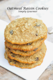 Top 30 Gourmet Oatmeal Cookies