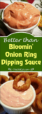 The Best Onion Ring Sauce