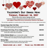 The top 20 Ideas About Valentines Dinner Restaurant